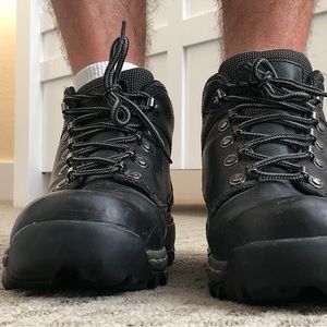 Men’s vintage doc martens black leather ankle boots 2B50